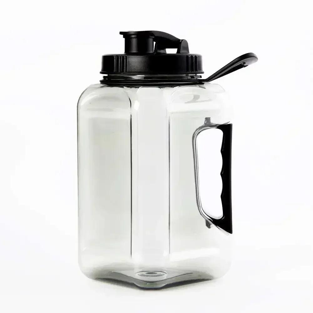 Портативный герметичный чайник без содержания бисфенола А, пластиковые бутылки для воды большой емкости, бутылка для воды объемом 2 литра для мужчин, для путешествий на открытом воздухе, для занятий спортом, для тренажерного зала