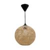 Подвесной светильник с плетеным шаром и естественным освещением Nl021 21 см