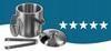 Ice Bucket Thermal Ice Cube Container 1.3L Metal Tongs