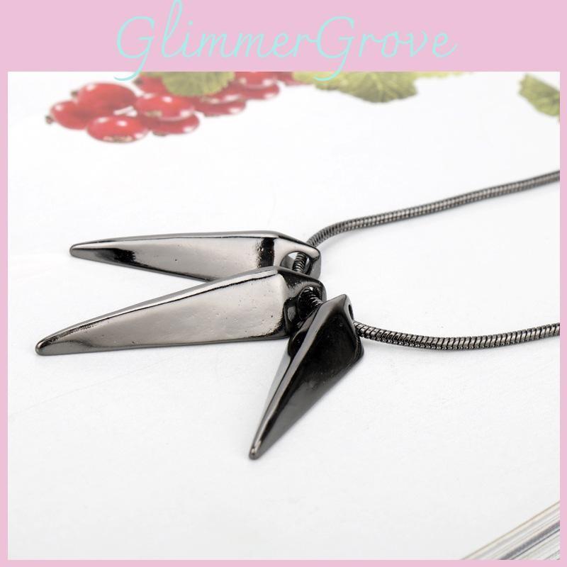 Collectible Black Panther Necklace Pendant With Alloy Material For Fans Gift And