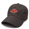 Comfortable Cotton Blend Naruto Uzumaki Baseball Cap Featuring Iconic Akatsuki And Uchiha Embroidery