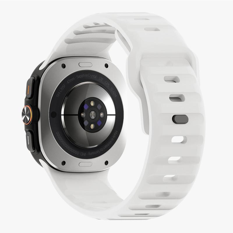 For Samsung Galaxy Watch 7 Ultra Strap 47mm Accessories Correa Sport Silicone Bracelet For Samsung Galaxy Watch Ultra Band 47 Mm