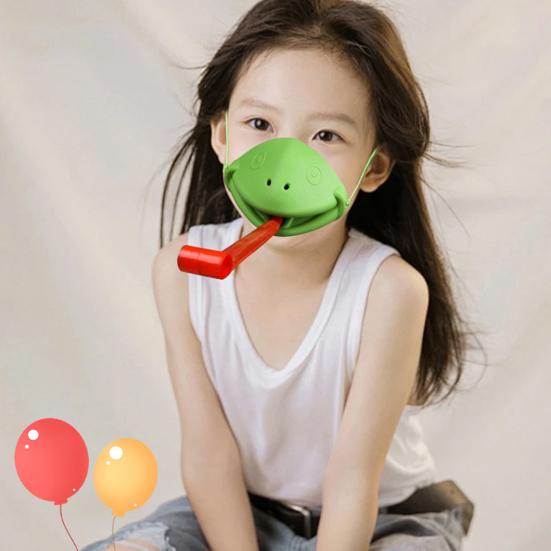 2/4Pcs 2Fog Tongue Shoot Game 2/4 Players Family Night Party Interactive Sticking-Out Tongue Chameleon Board Game Educational Toy