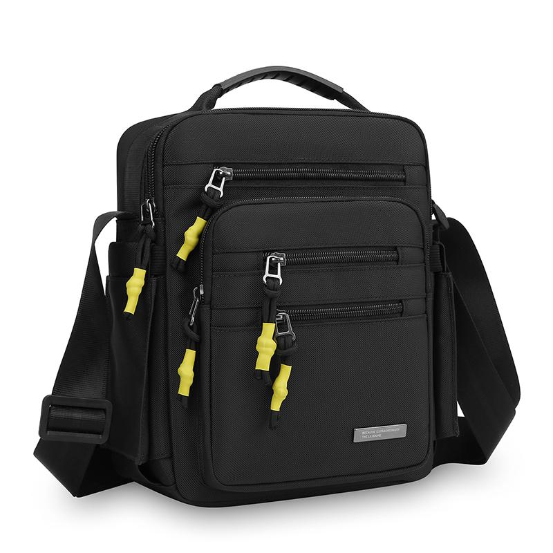 Мужская сумка через плечо из Оксфорда Однолямные сумки Большой объем Хранение Модная Много карманов Для деловых поездок Сумки через плечо Ежедневная сумка