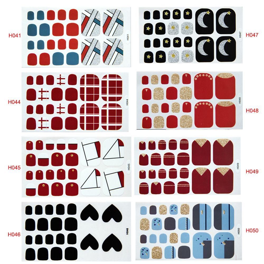 Полное покрытие самоклеящиеся наклейки для ногтей накладные ногти обертывания для ногтей наклейки для ногтей полоски для ногтей