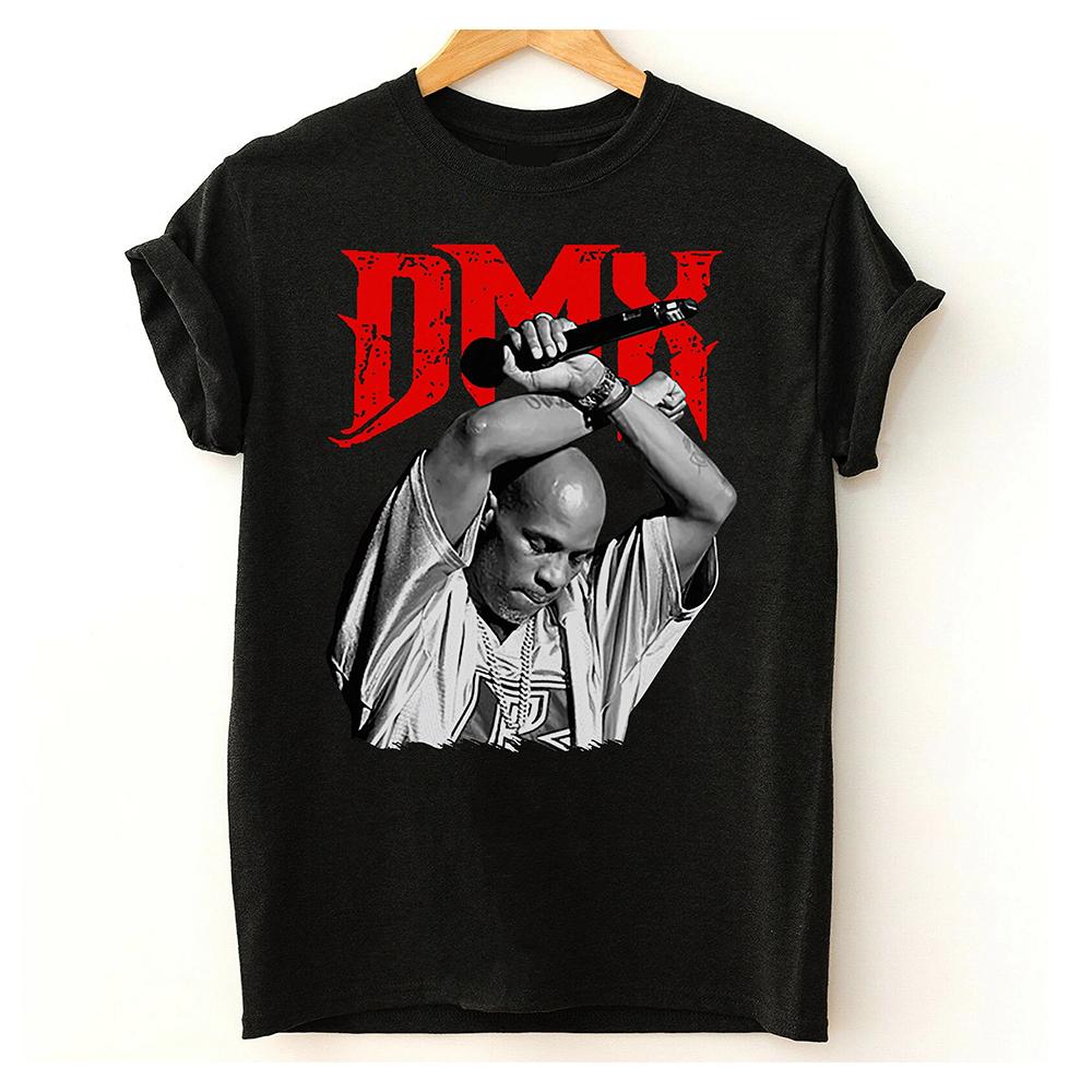 Street Hip-Hop Style Tribute To Rapper Dmx Suitable For Hip-Hop Culture Enthusiasts A Summer Cotton Men's Stylish T-Shirt