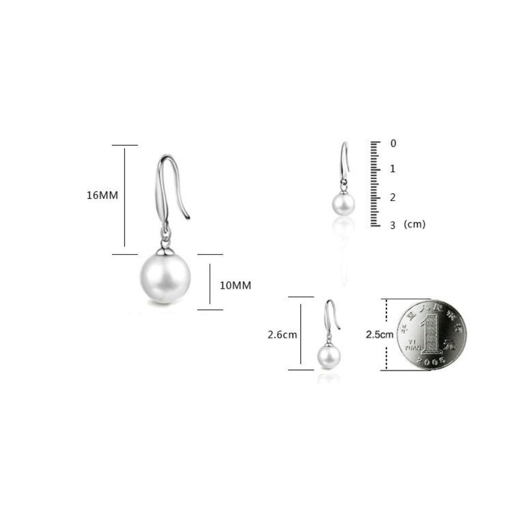 Аксессуары для ушей с жемчугом Персонализированные Little Fresh Pearl Simple