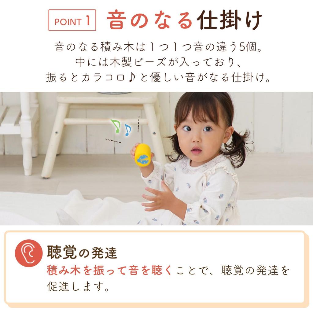 Игрушки 1 год 2 года 3 года Деревянные игрушки Строительные блоки Деревянные детские [Edute baby&kids] ЗВУКОВЫЕ блоки 15 штук Звуковые игрушки Звуковые игрушки Блоки