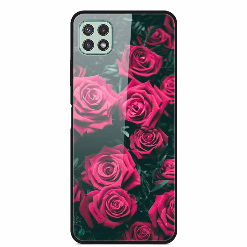For Samsung Galaxy Wide5 Case Tempered Glass Hard PC Phone Back Cover for Galaxy Wide 5 Bumpers Cases Shell Coque 6.6'' SM-E426S
