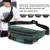 Men's Outdoor Wallet Street Trend Waistpack Crossbody Bag Sports Running Fit Wallet Large Capacity