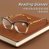 Персонализированные и авангардные большие очки для чтения в оправе, унисекс, элегантные, удобные, с защитой от синего света, от +1.0 до +4.0