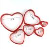 6Pcs Fondant Cake Mold Embosser Geometric Heart Star Flower Cookie Cutter Biscuit Stamp Plunger Embossing Cake Decorating Tools