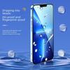 Закаленная пленка с защитой от подглядывания для iPhone 13 Pro Max/14 - Без пыли, Легкое 15-секундное нанесение, Дизайн без отверстий