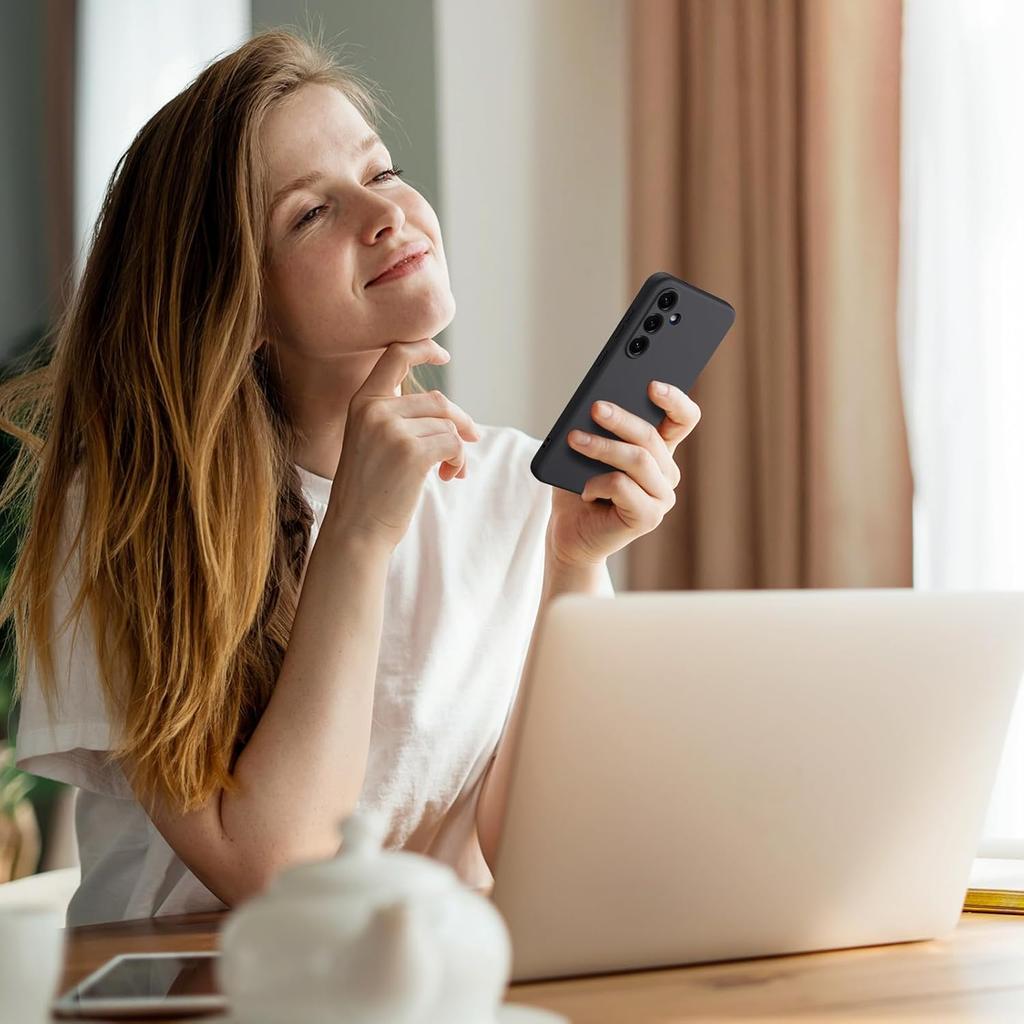 Роскошный жидкий силиконовый чехол для Samsung Galaxy A16 A15 A25 A35 A55 S24 S23 S25 Ultra Plus A54 A53 A52 A34 A14 A13 4G 5G мягкий чехол