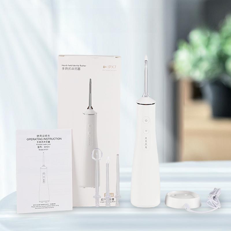 Pulse Water Dental Floss Household Handheld Portable Electric Dental Flusher Oral Rinse Dental Scaler Large Capacity