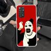 Чехол для телефона в стиле фильма ужасов «Террификатор» для Xiaomi Redmi Note 14 13 12S 12 11S 11T 11E Pro Plus 11 10 10S 9S 5G Мягкий силиконовый чехол Re