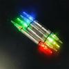 Bass Spoon Fishing Flash Lamp Diamond Shape Fishing Squid Hook LED Lure Light with Hook