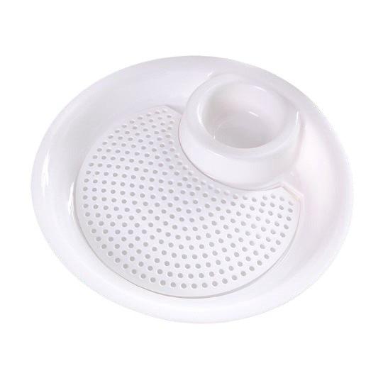 Креативная двухслойная тарелка для пельменей из пшеничной соломы для еды