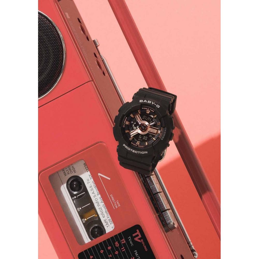 [Casio] Часы Babygie BA-110XRG-1AJF женские черные