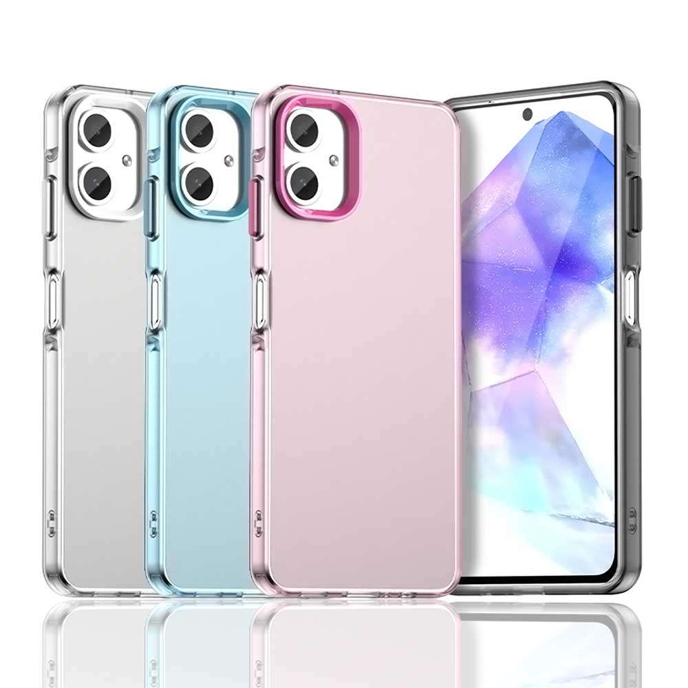 Матовый чехол для Samsung Galaxy A06 Чехол Samsung Galaxy A06 A05 Fundas Coque Матовый Полупрозрачный ПК Задняя панель Бампер для Samsung A06
