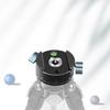 360 Rotating Camera Tripods Mount with Damping System Arca Swisses Quick Release Plate 5kg Capacity Aluminum Stabilizers for Professional Photography