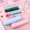 Multifunctional Pencil Box Large Capacity Double Layer Pencil Cases Creative Cylindrical Pen Holder Kid Stationery