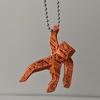 Keychain Pendant with Bead Chain 3D-Printed Xenon Rock Loki Hand-Sculpted Grace Doll Pendant Rescue Plan Bag Pendant