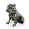 American Staffordshire Terrier, Amstaff - Dog Statue, Sitting Dog for Desk, Decoration for the Living Room of a Dog Lover by Art-Dog