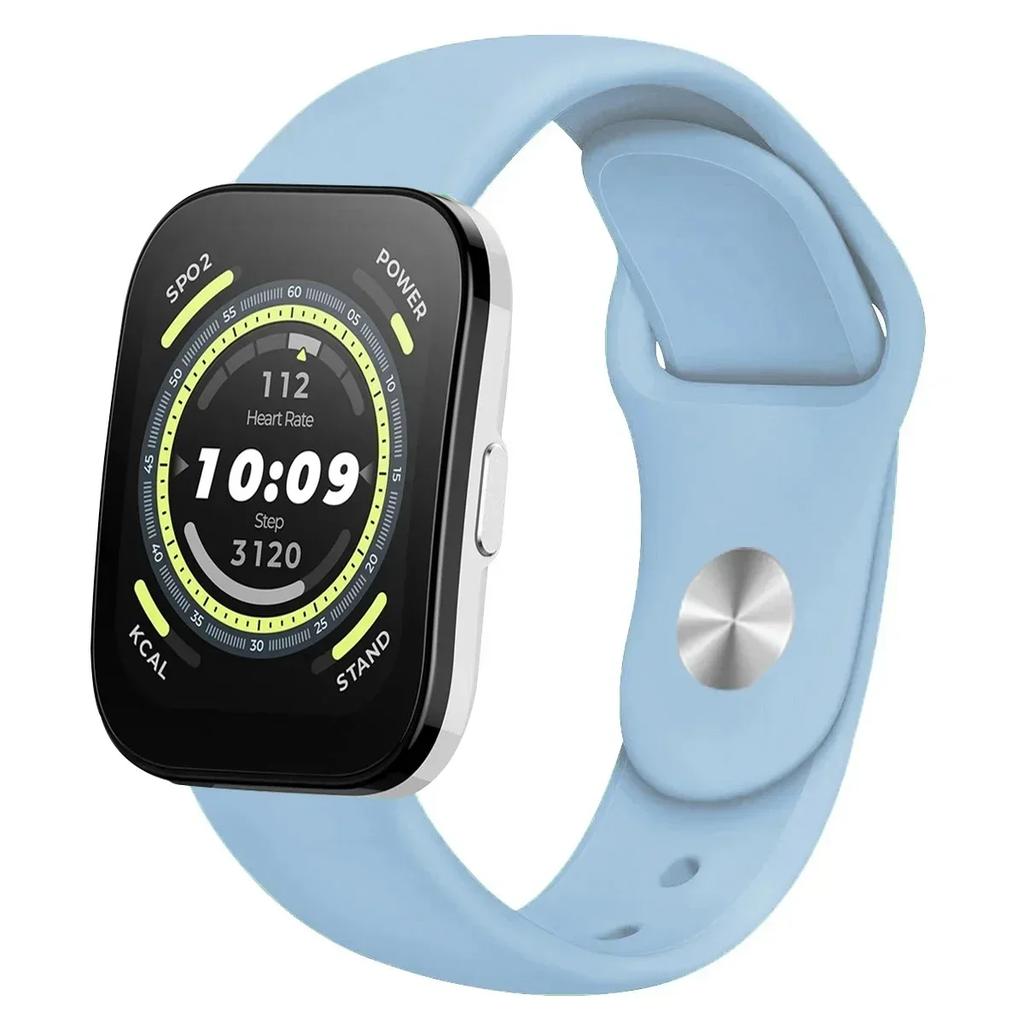 20/22 мм ремешок для часов для Amazfit GTS 4-2 Mini/GTR 4/3/2 /Pro/stratos спортивный силиконовый браслет correa Amazfit bip 5-bip 3 pro ремешок