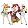 Anime Lucy Heartfilia Figure Aquarius Girl Lucy Standing Pose Action figure Erza Scarlet figurine Doll Collection Adult Boy Gift