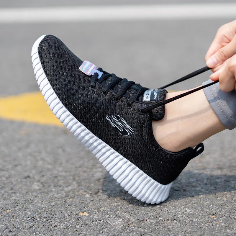 Skechers Женские амортизирующие кроссовки для бега и повседневной носки