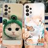 For Samsung A13 M13 M23 M33 Galaxy Case Flowers Butterfly Astronaur Phone Case Back Cover Soft Bumper Samsung Galaxy A13 M23 Bag