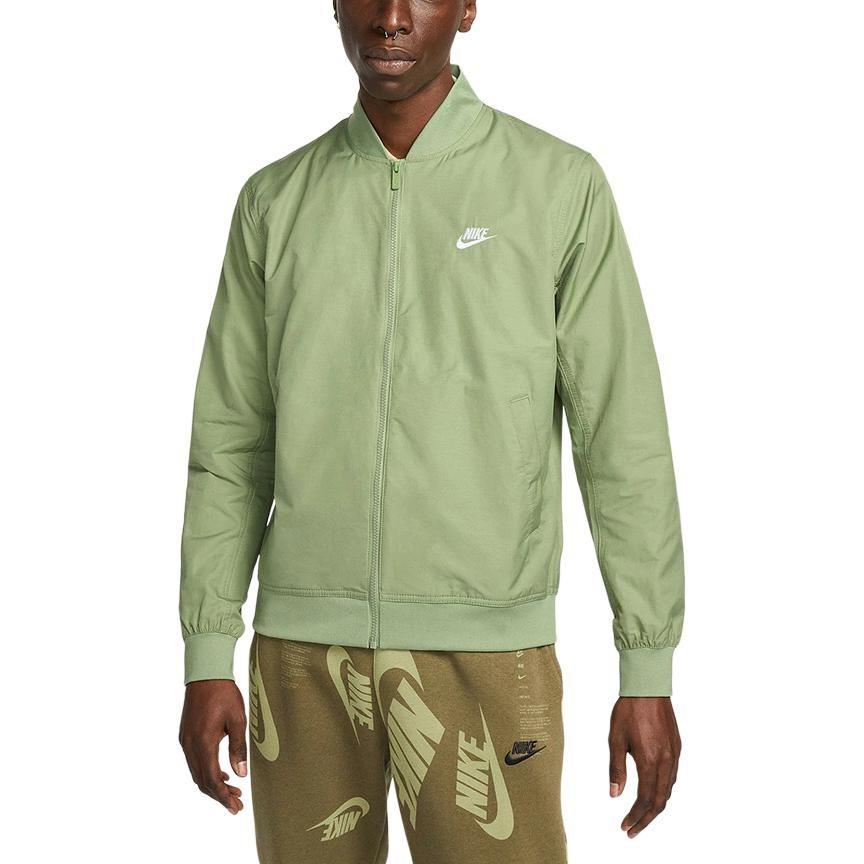 Nike Куртки Мужские Зеленые Лацканы Тонкие DM6822-386