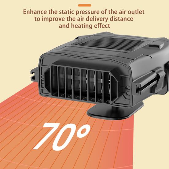 Сохраняет тепло, вентилятор автомобильного обогревателя, вращение на 360 градусов, профессиональный электрический обогреватель автомобиля