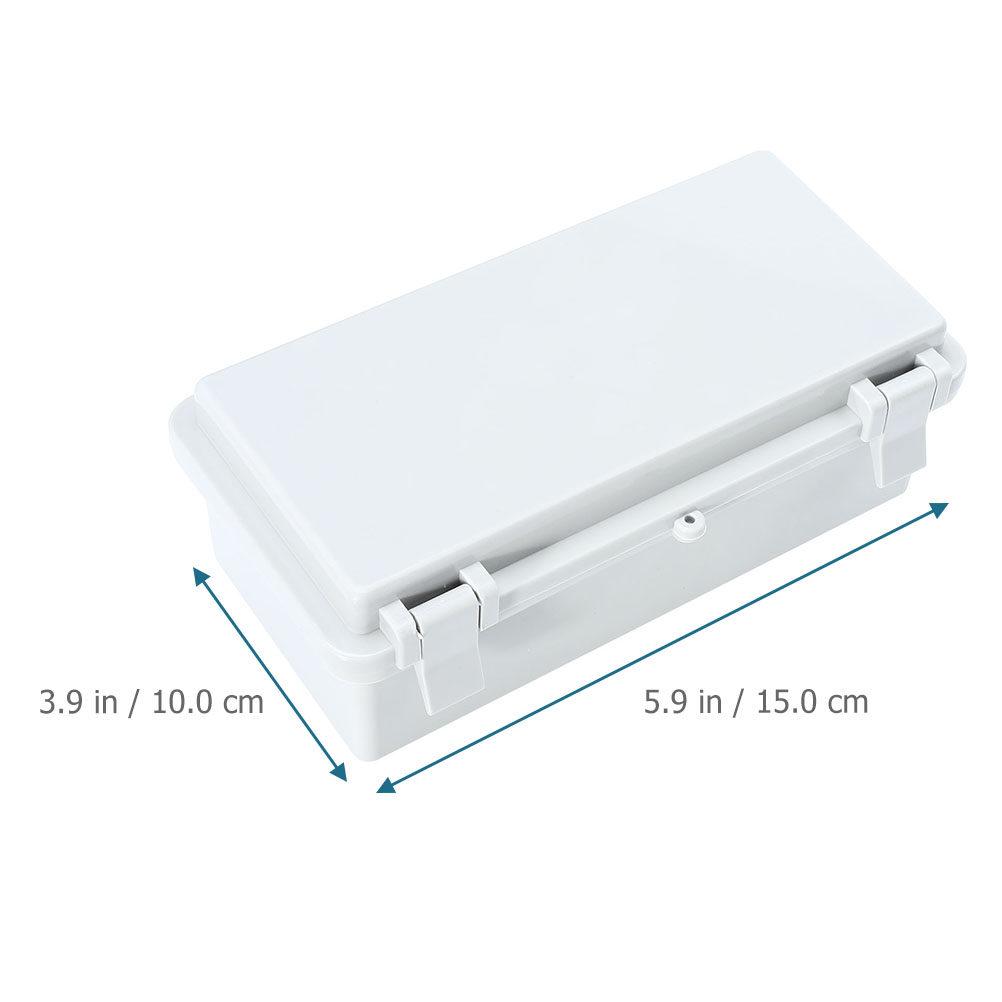 ABS Outdoor Junction Box Waterproof Electrical Project Plastic Box Impact Resistant Weatherproof Waterproof Boxes for Outdoors