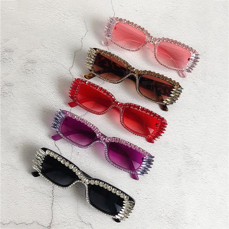Fashion Square Pc Sunglasses With Uv400 Protection For Travel And Party
