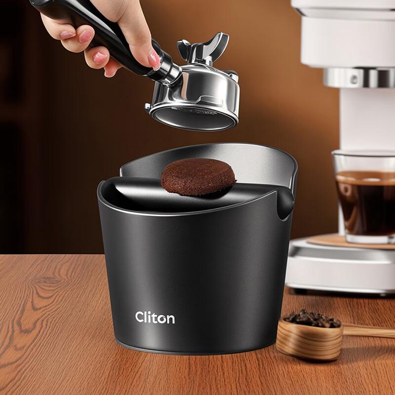 CLITON Coffee Grounds Knock Box