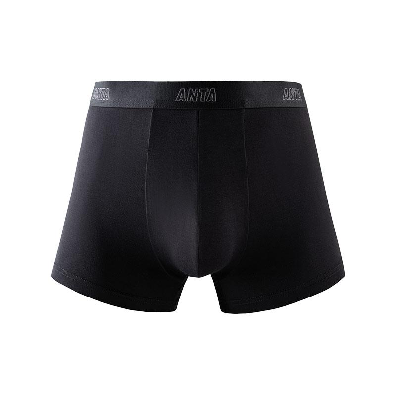 Anta Бамбуковое волокно с буквами Минималистское влагоотводящее фитнес-беговое спортивное нижнее белье Мужское нижнее белье Базовое-черное 192458972-1