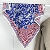 Квадратный платок 70 см Шелковый платок Женские аксессуары Профессиональный декоративный платок Летний повседневный платок от солнца Головной платок