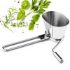 Vegetable Chopper Manual Parsley Shredder Manual Onion Ginger Grinder for Vegetable Salad and Other Ingredients