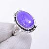 Фиолетовый Чароит Кольцо из стерлингового серебра 925 пробы V2507, Фиолетовое кольцо, Овальное кольцо, Подарок на День святого Валентина, Подарок для нее, Подарок на день рождения, Ювелирные изделия ручной работы, Серебряное ювелирное изделие