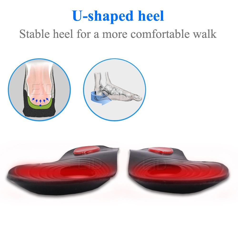 Flat Feet O / X Feet Corrector Orthopedic Insoles Arch Orthoses Massage Pad Shoes Foot Care Shoes