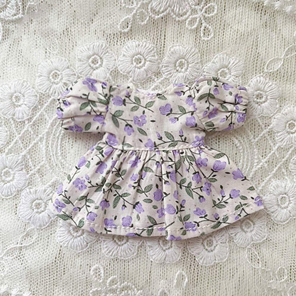 Наряды для кукол с рукавами-лепестками лотоса, платья, одежда для кукол, юбка для кукол 1/11 OB11 / для 1/12 BJD