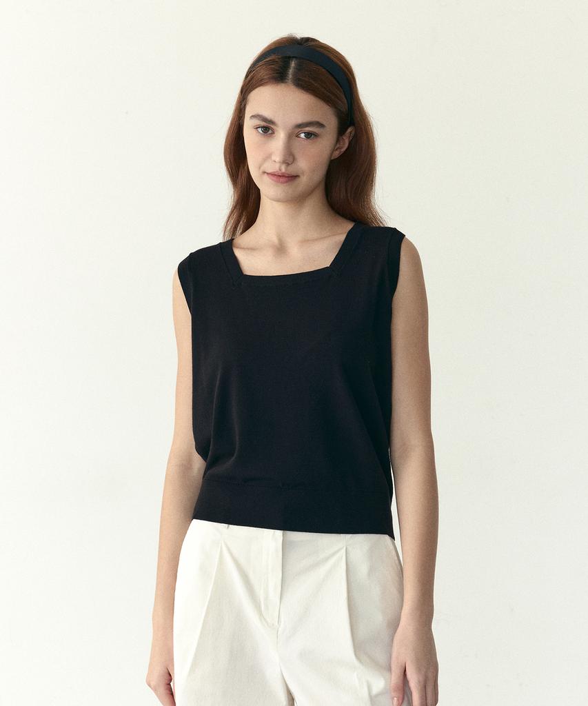 210EDIT Women'S Mellow Sleeveless & Cardigan Set - 3 Colors [Zg2Sw560]