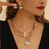 Fashion  Jewelry Set Necklace Earrings For Women Ladies