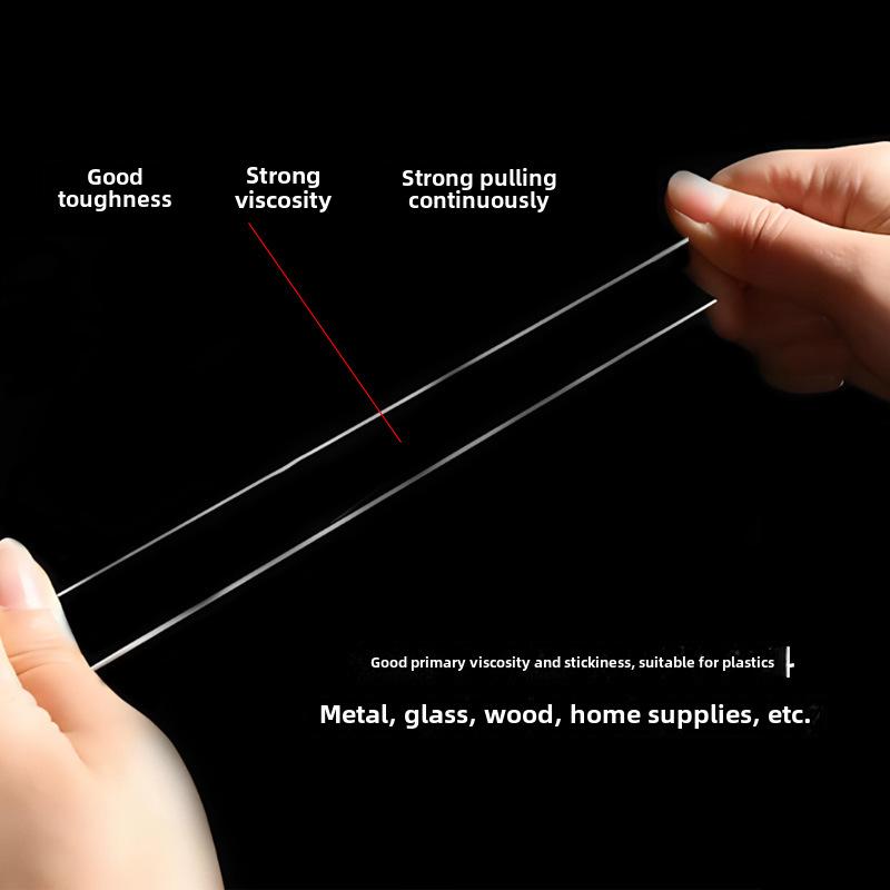 Высоковязкая двухсторонняя прозрачная бесследная нанолента