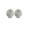 2pcs Golf Ball Marker Hat Clip Silver Durable Removable Magnetic Aiming Marker Professional Golf Training Aids Accessories