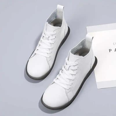 Зимние ботинки на шнуровке Бежевые Повседневные Специальный размер Кроссовки Винтажная обувь Женская Спортивная обувь Кавайные Комфорт Самая низкая цена