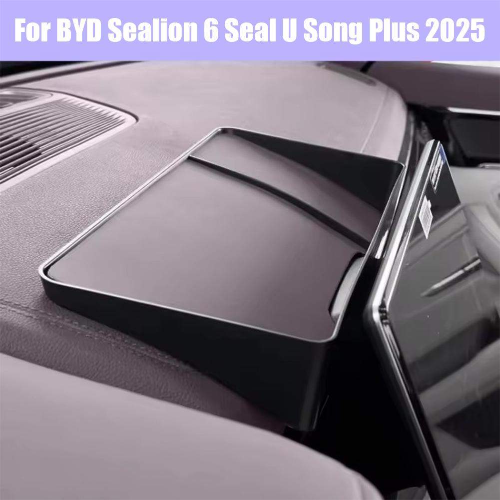 Для BYD Sealion 6 Seal U Song Plus 2025 Центральный экран управления Задний ящик для хранения Аксессуары для интерьера автомобиля Панель приборов Лоток для хранения