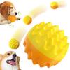 Interactive Dog Squeaky Chewing Balls Puppy Chew Toy Tool Pet Stab Balls Cleaning Teeth Toys Balls for Small Medium Large Pet Dogs Cats